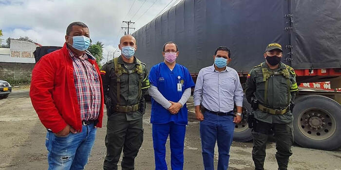 Imagen de apoyo de Finalizo puntos exclusivos de vacunacion para transportadores