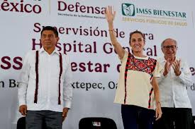 Imagen de apoyo de  Se supervisa obra del Hospital General IMSS Bienestar de Tuxtepec que sera inaugurado el 4 de agosto