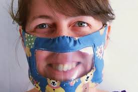 Imagen de apoyo de  Mascaras transparentes ayudan a comunicarse a las personas con problemas auditivos