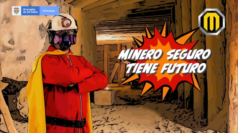 Imagen de apoyo de Ministerio del Trabajo lanza la campaa Minero seguro tiene futuro