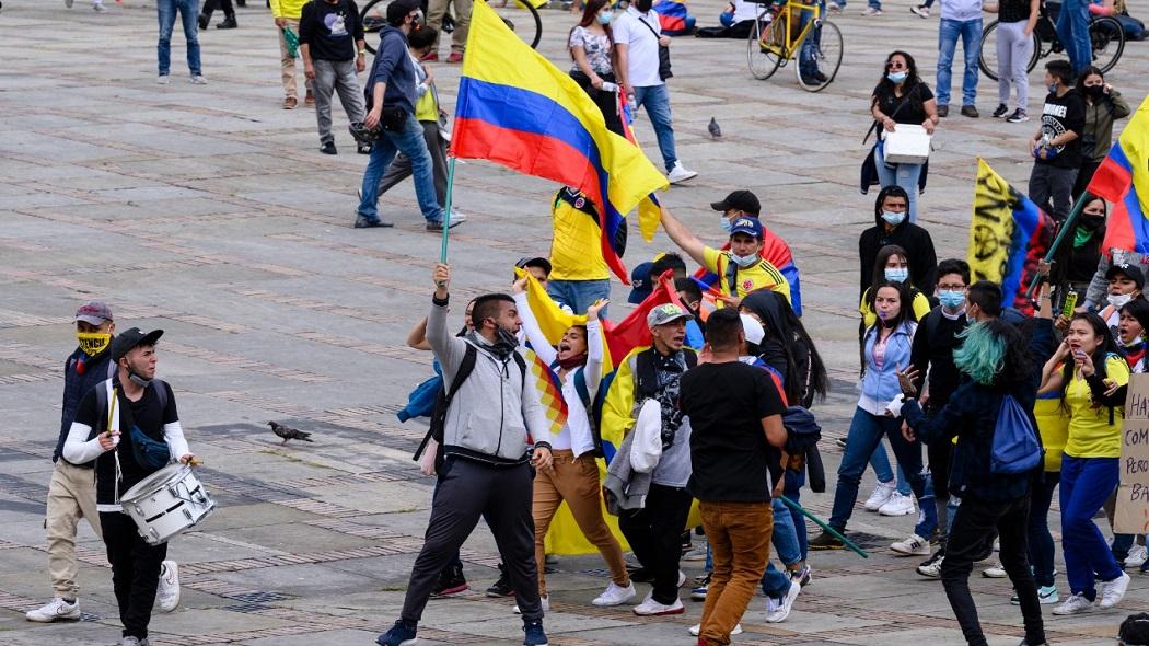 Imagen de apoyo de  Manifestaciones del miercoles 12 de mayo en su mayoria transcurrio de manera pacifica