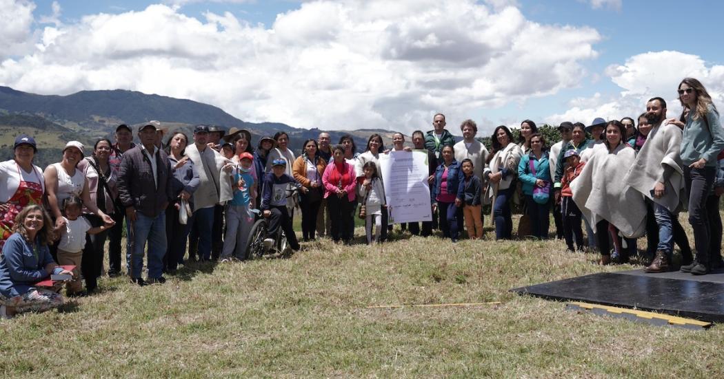 Imagen de apoyo de Comunidad campesina de Usme radico reformulacion del Plan Parcial Tres Quebradas