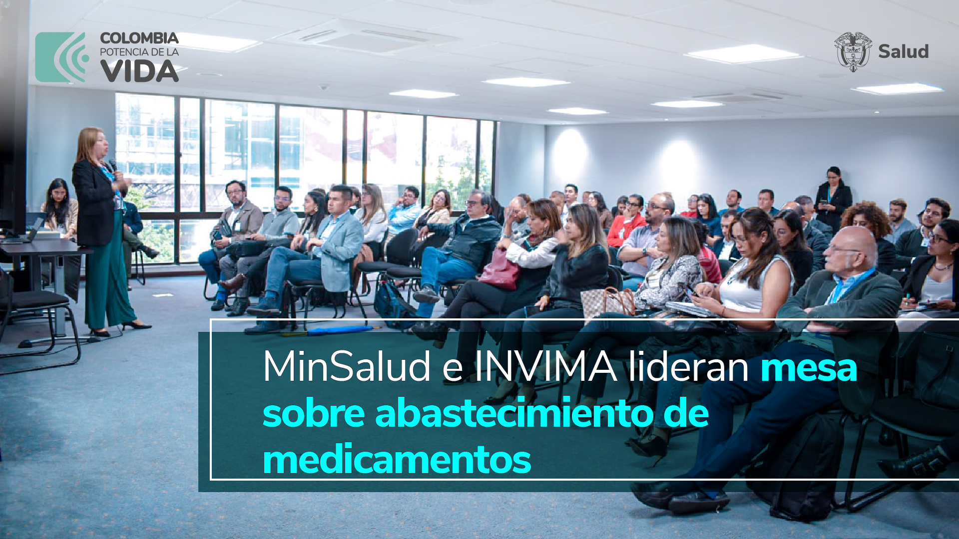 Imagen de apoyo de  MinSalud e INVIMA lideran mesa sobre abastecimiento de medicamentos