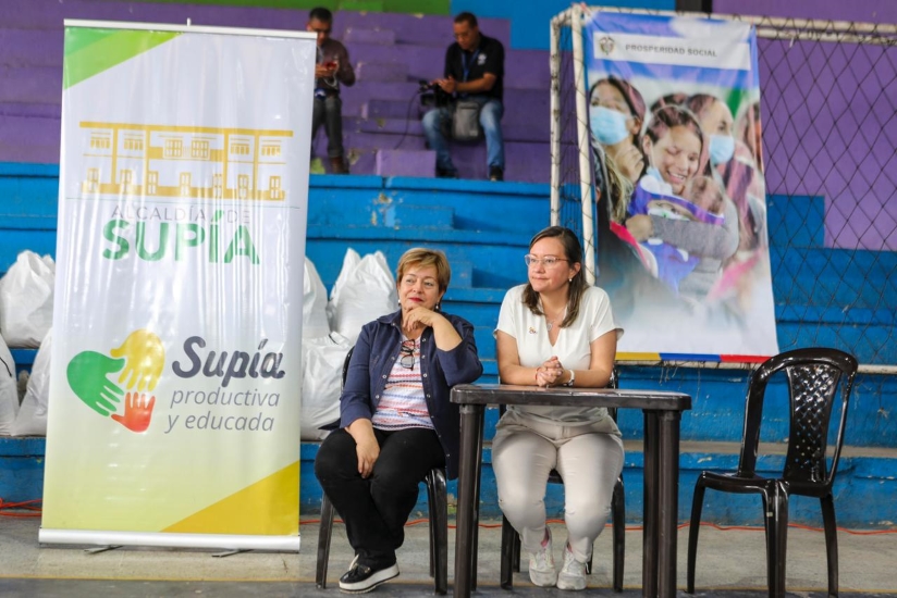 Imagen de apoyo de  Ayuda humanitaria a 400 hogares de Supia por Prosperidad Social