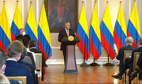 Imagen de apoyo de  Presidente Duque reitero que las relaciones con los paises del mundo y la defensa irrevocable del multilateralismo son pilares en su obra de Gobierno