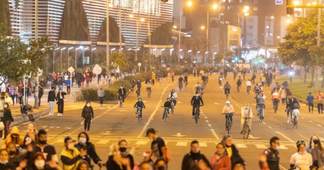 Imagen de apoyo de  Ciclovia nocturna este 15 de diciembre