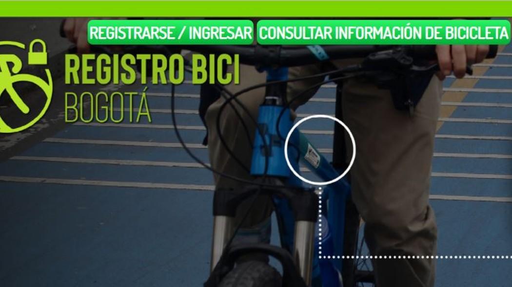 Imagen de apoyo de  Inscripcion de bicicleta en Registro Bici de Bogota