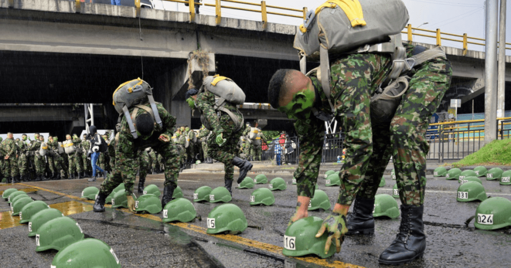 Imagen de apoyo de  Desfile militar en Bogota para este 20 de julio
