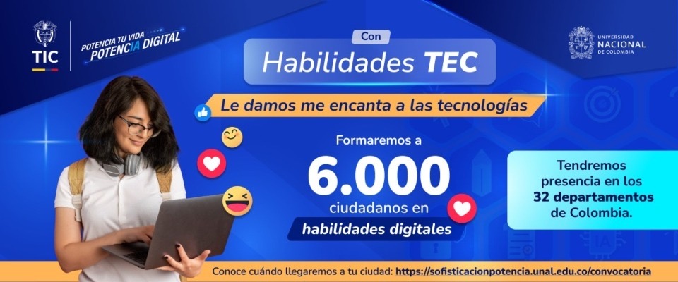 Imagen de apoyo de  Ministerio TIC y Universidad Nacional capacitaran a 6000 ciudadanos en tecnologias emergentes