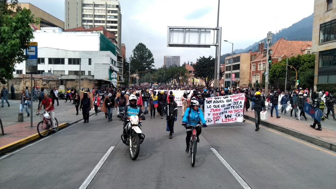 Imagen de apoyo de  Ciudadanos tendran informacion en tiempo real para mejorar su movilidad durante las jornadas de protestas en Bogota