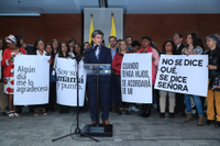 Imagen de apoyo de  Alcaldia de Bogota presento los nuevos protocolos que se implementaran en la ciudad para garantizar el derecho a la protesta social