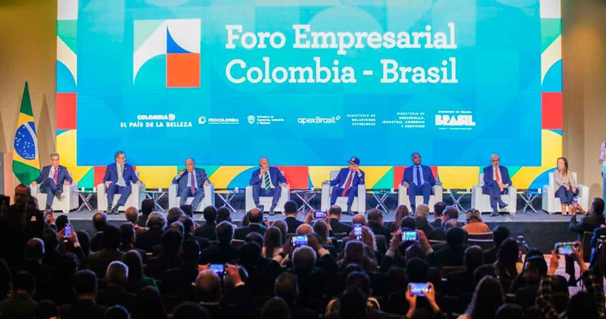 Imagen de apoyo de  Brasil y Colombia acordaron fortalecer sus relaciones comerciales