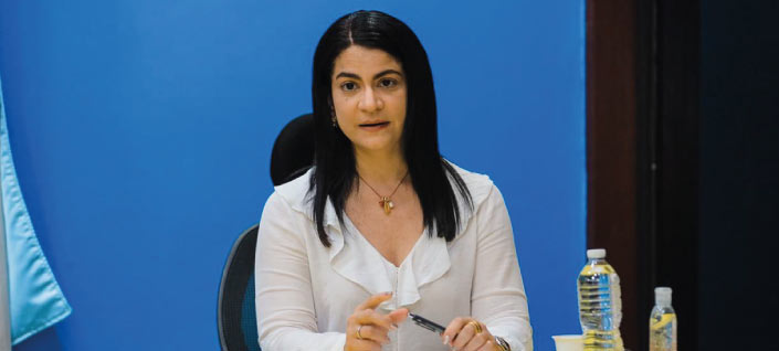 Imagen de apoyo de  La directora del Instituto Nacional de Salud presento la estrategia para impedir que acelere la velocidad de transmision en la isla