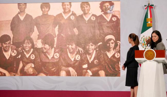 Imagen de apoyo de  SEP resalta participacion y trayectoria de las mujeres en el desarrollo del futbol en Mexico