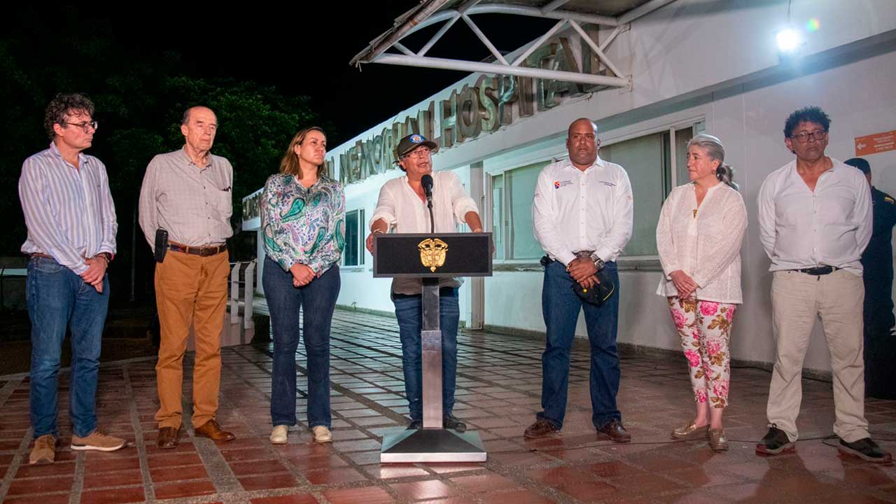 Imagen de apoyo de  El hospital de Providencia debio construirse de manera prioritaria anuncio el Presidente Petro