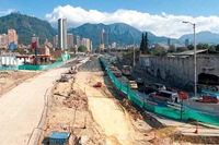 Imagen de apoyo de  Colombia esta viviendo una verdadera revolucion en materia de infraestructura Presidente Santos
