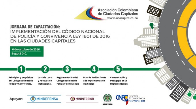 Imagen de apoyo de  Asocapitales realizara Jornada de Capacitacion del Codigo Nacional de Policia para las Ciudades Capitales