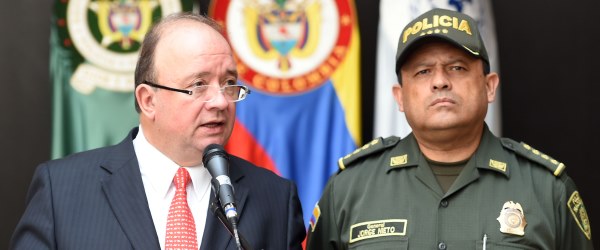 Imagen de apoyo de  Cayo Bigotes el jefe de seguridad del cabecilla del Clan del Golfo