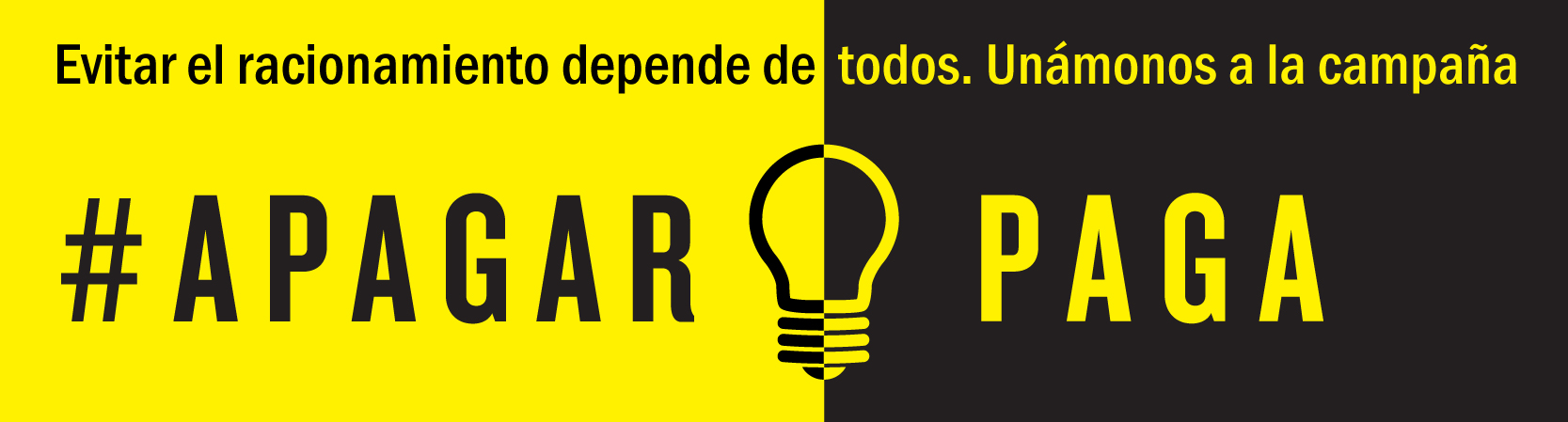 Imagen de apoyo de  Evitar el racionamiento depende de todos Unamonos a la campaa