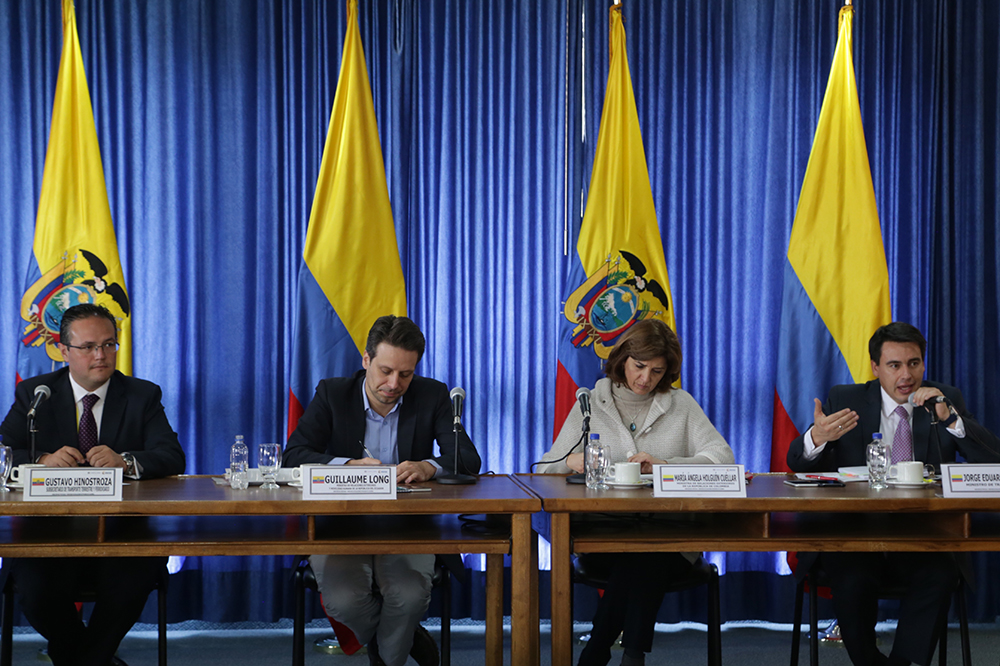 Imagen de apoyo de  Cancilleres de Colombia y Ecuador se reunieron en Ipiales