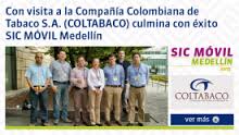 Imagen de apoyo de  Con visita a la Compaia Colombiana de Tabaco SA ColTabaco culmina con exito SIC Movil Medellin