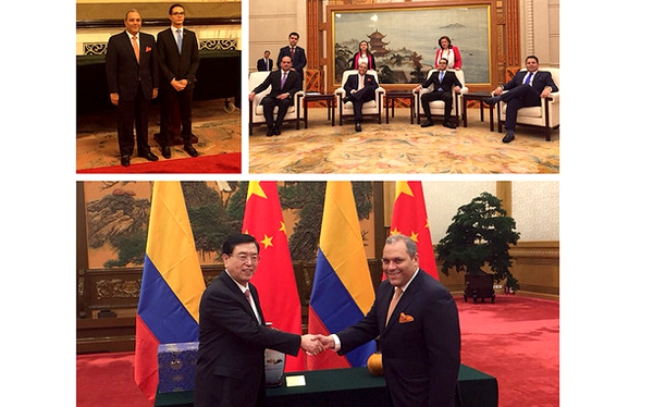 Imagen de apoyo de  Desde el legislativo China y Colombia se comprometen a profundizar cooperacion entre los dos paises