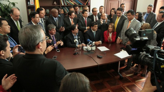 Imagen de apoyo de  MinInterior radico proyecto de ley que ampara a diputados en materia salarial y prestacional