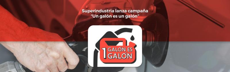 Imagen de apoyo de  Superindustria lanza campaa Un galon es un galon