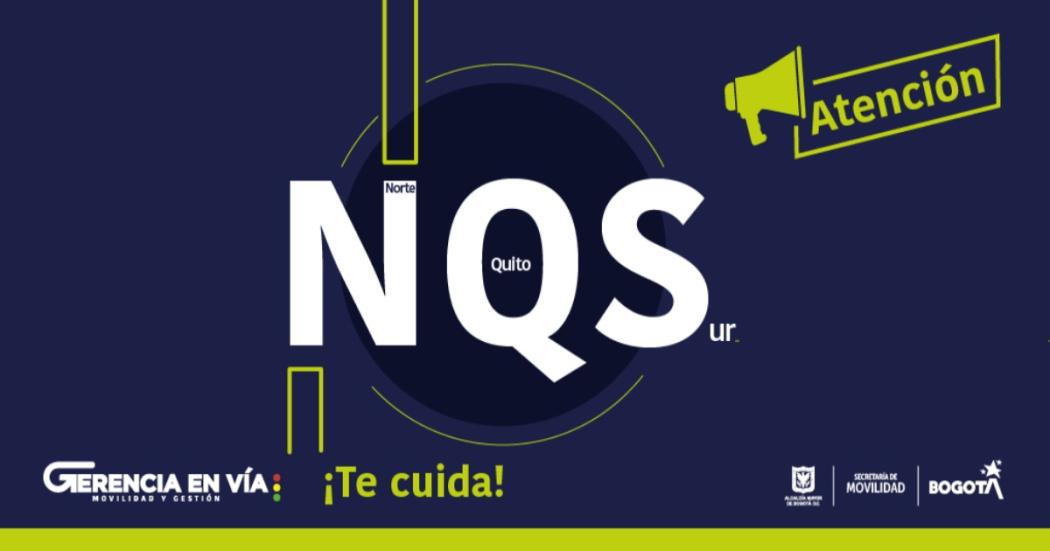 Imagen de apoyo de Novedades de movilidad en la NQS en Bogota