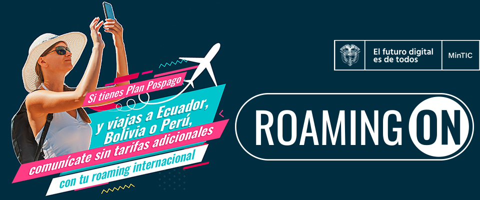 Imagen de apoyo de  A partir del primero de enero se eliminan los cargos adicionales de roaming Internacional en los paises de la Comunidad Andina