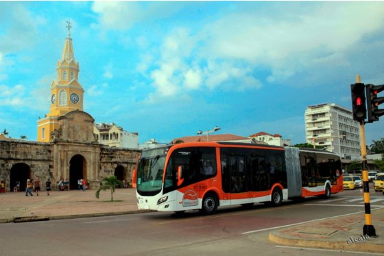 Imagen de apoyo de  Presidente inaugura este martes Sistema Integrado de Transporte Masivo Transcaribe en Cartagena