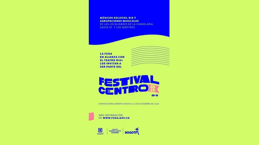 Imagen de apoyo de  Convocatorias abiertas para ser parte del Festival Centro 2021