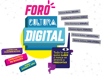 Imagen de apoyo de  Foro sobre Cultura Digital en la Cinemateca
