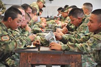 Imagen de apoyo de  Se seala y fija el monto de la partida diaria de alimentacion para el personal de soldados alfereces guardiamarinas pilotines cadetes alumnos de las escuelas de formacion de Suboficiales de las Fuerzas Militares y de la Policia Nacional