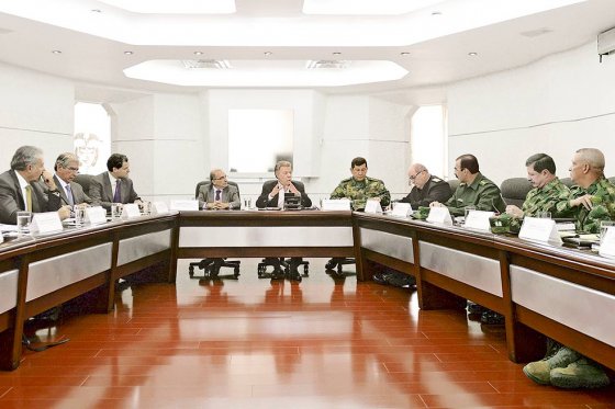 Imagen de apoyo de  No ha habido ni un muerto ni ningun enfrentamiento desde entrada en vigencia de Cese al Fuego con las Farc Presidente Santos