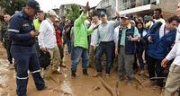 Imagen de apoyo de Gobierno lleva mas ayuda humanitaria y soluciones en servicios basicos a Mocoa