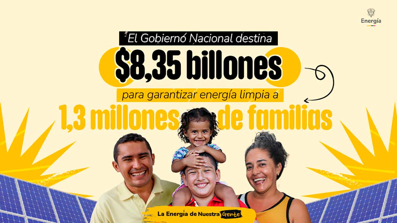 Imagen de apoyo de  Gobierno destinara 83 billones para instalar paneles solares a 13 millones de familias vulnerables
