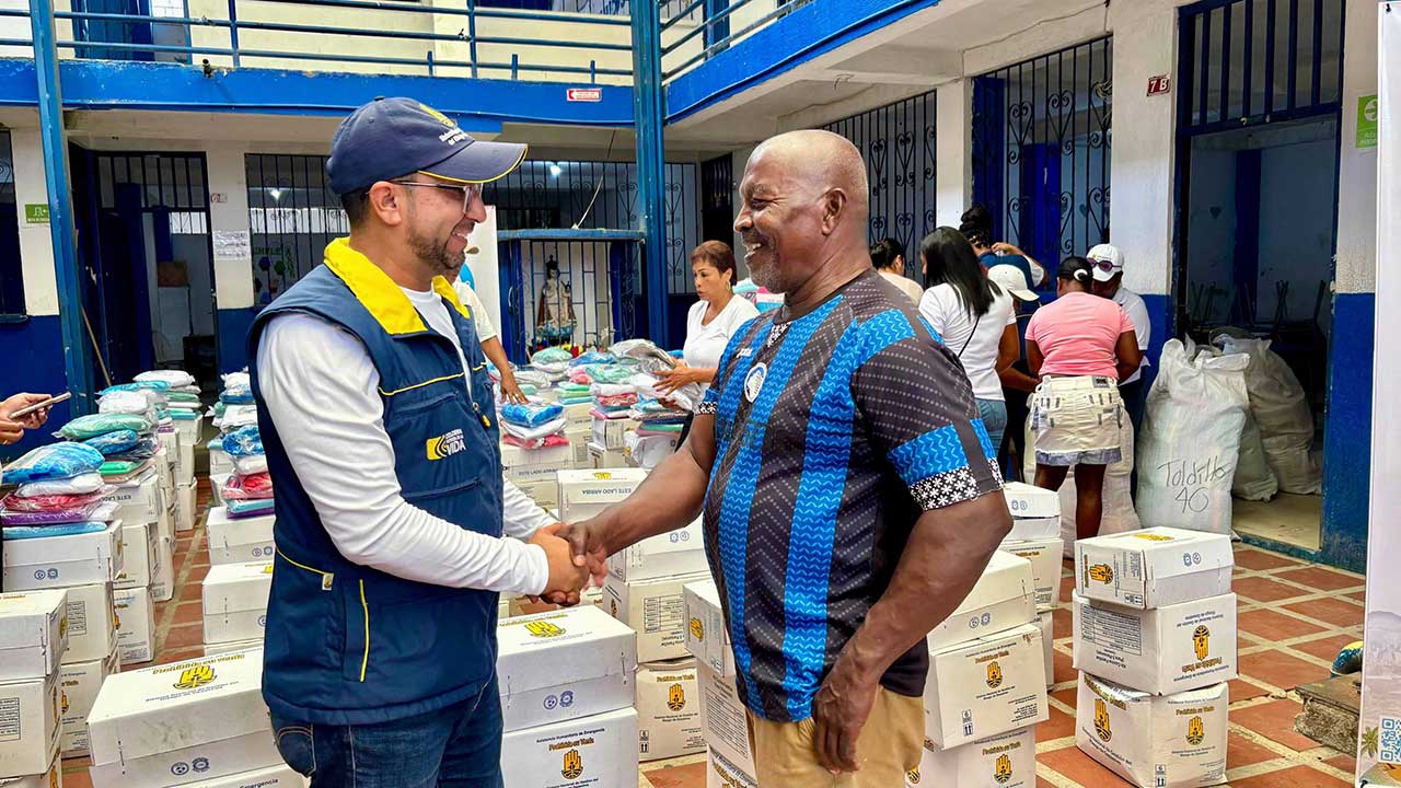 Imagen de apoyo de  UNGRD entrega mas de 4300 kits humanitarios a familias damnificadas en Tumaco