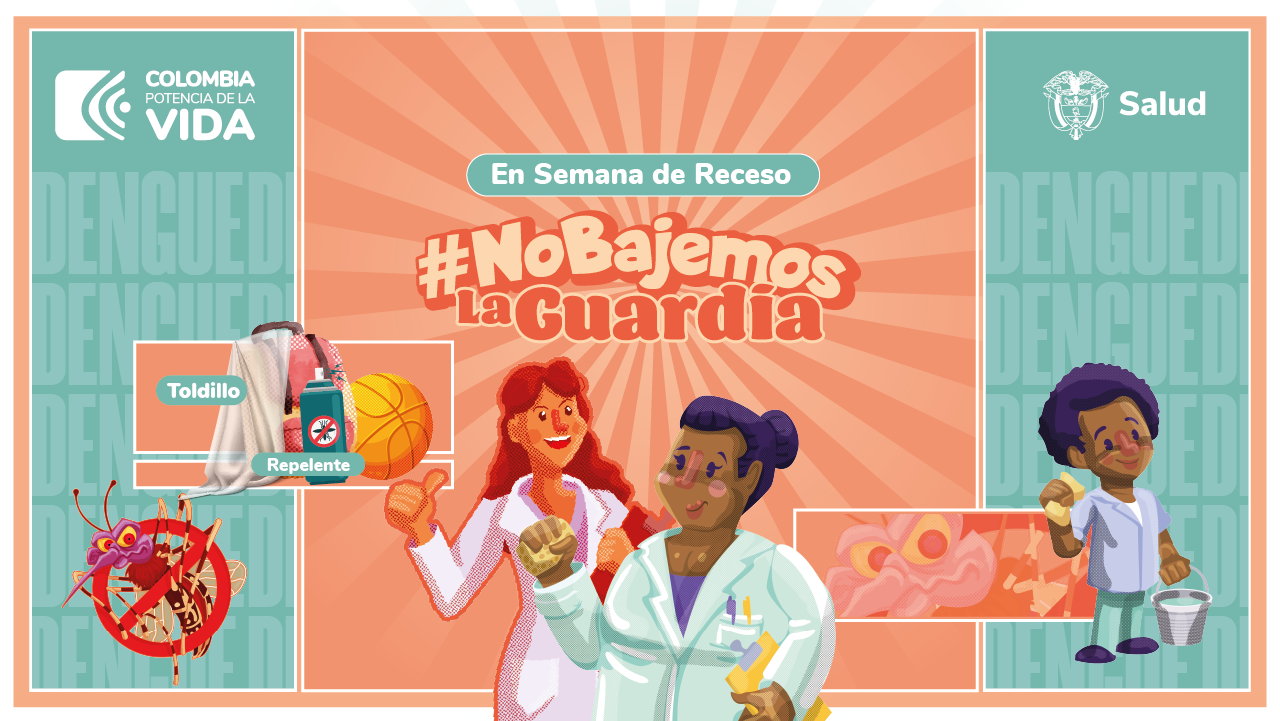 Imagen de apoyo de Minsalud invita a intensificar medidas de control del dengue en la semana de receso escolar