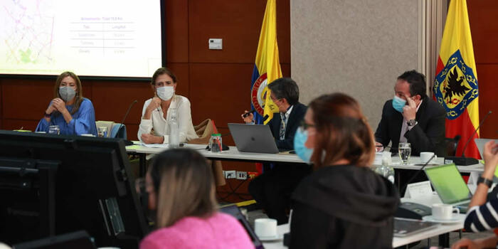 Imagen de apoyo de  Bogota presento al Gobierno nacional los avances del proyecto Segunda Linea del Metro de Bogota