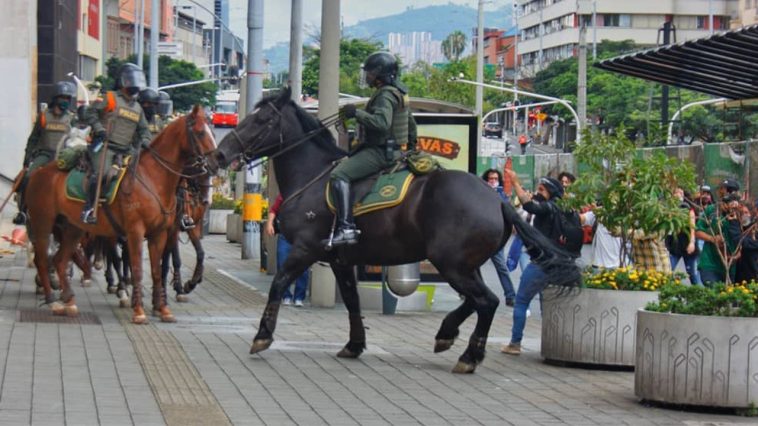 Imagen de apoyo de Se sanciono la Ley 2318 de 2023 mediante la cual se prohibe el uso de animales para disuadir manifestaciones motines y asonadas asi como se determina el uso de la fuerza publica