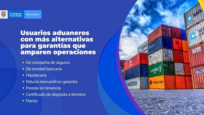 Imagen de apoyo de  Abanico de garantias aduaneras para los usuarios del comercio exterior