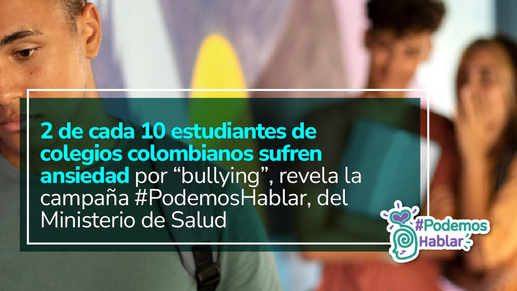 Imagen de apoyo de  Campaa PodemosHablar del Ministerio de Salud para la prevencion al suicidio