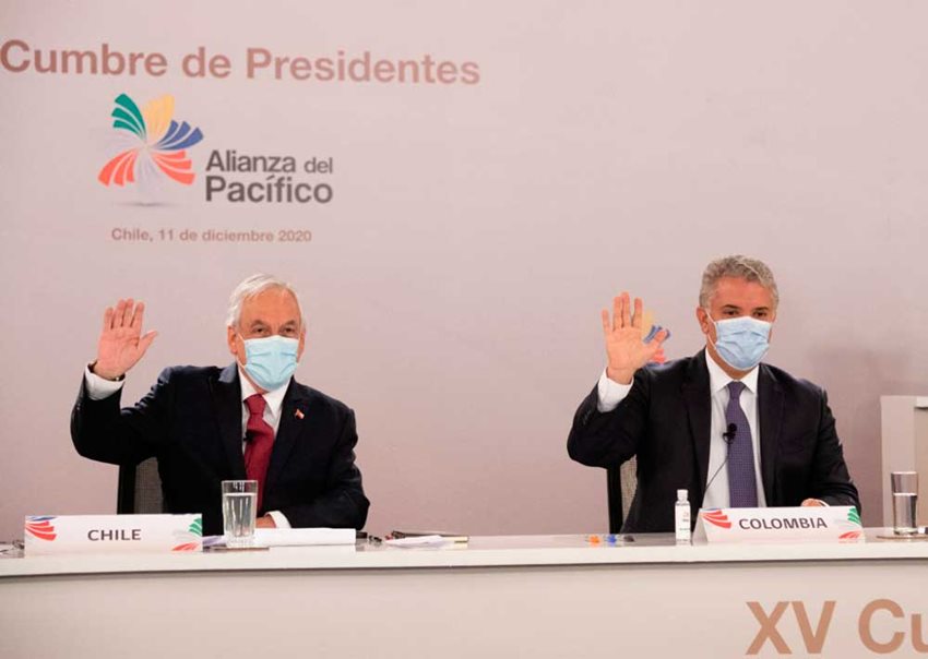 Imagen de apoyo de  Colombia asumio Presidencia Pro Tempore de la Alianza del Pacifico y empieza camino a la reactivacion economica