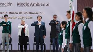 Imagen de apoyo de  El Gobierno de Mexico fortalece la educacion ambiental con el convenio de colaboracion SEPSemarnat