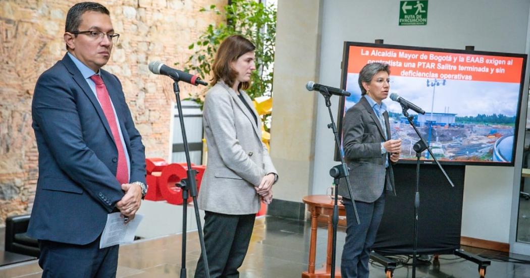Imagen de apoyo de Bogota exige a CAR y Consorcio CEPS entregar la Planta de Aguas Residuales Salitre