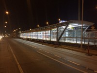 Imagen de apoyo de IDU concluyo las obras civiles de la Estacion Bosa ahora TransMilenio trabaja en la instalacion puntos de pago y torniquetes