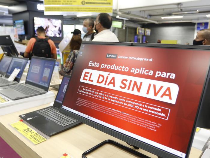 Imagen de apoyo de  Comerciantes se preparan para el segundo dia sin IVA de 2021