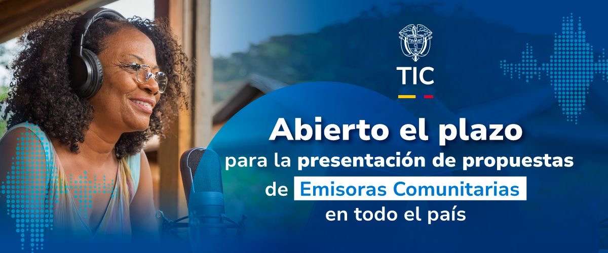 Imagen de apoyo de  Inicia etapa de presentacion de propuestas para la convocatoria de emisoras comunitarias en todo el pais