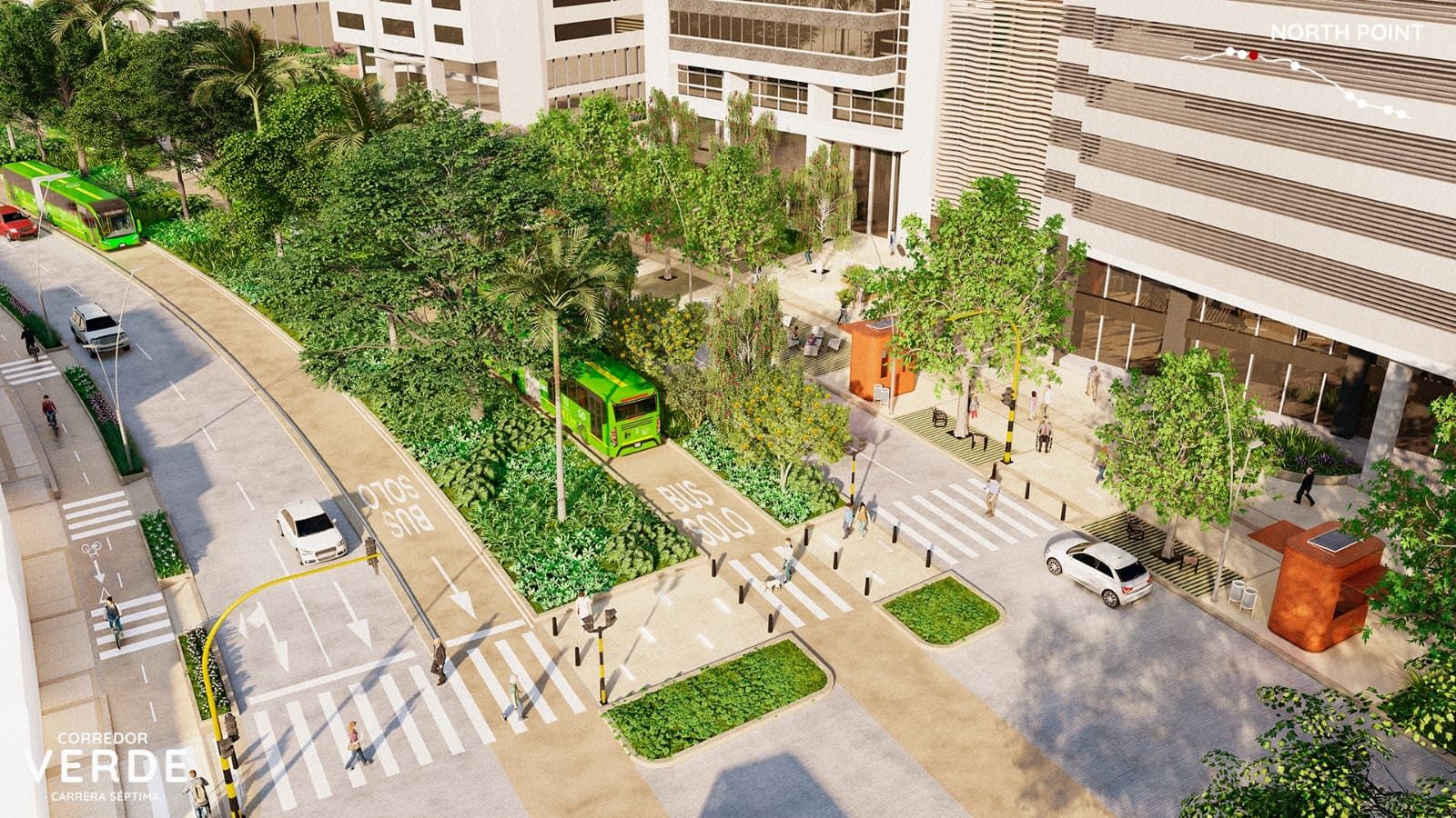 Imagen de apoyo de  Proceso de licitacion del Corredor Verde de la Septima